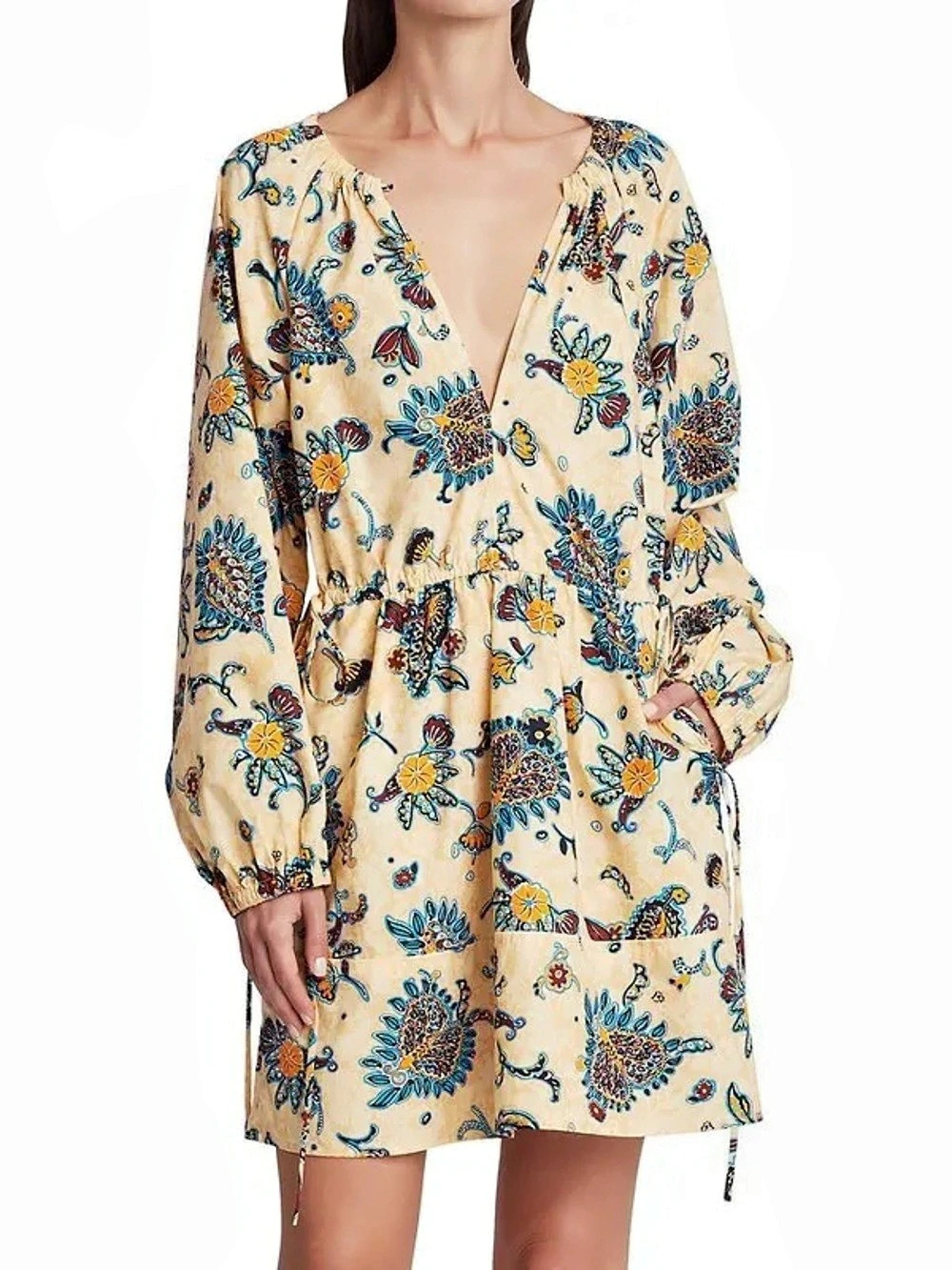 A.L.C. Myra Paisley Dress, Size 8